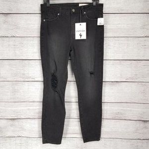 NWT Pistola 30 Skinny Jeans Nocturnal Ripped Denim